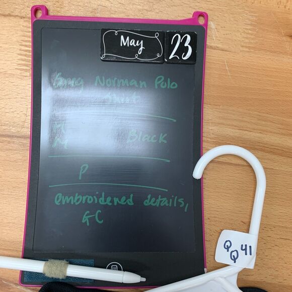 Greg Norman Polo Shirt Mens M Medium Black Striped Cotton Breathable Golf - Picture 9 of 10